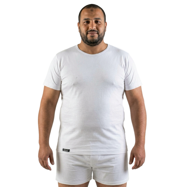 T-shirt Col Rond Basic 100% Coton - 2000