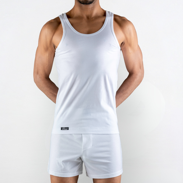 Pack de 3 Débardeur blanc basic 100% coton - 2010