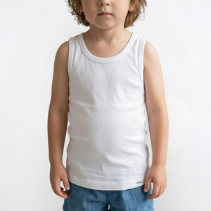 Débardeur Classique en Coton Confort & Style Toubkal Junior