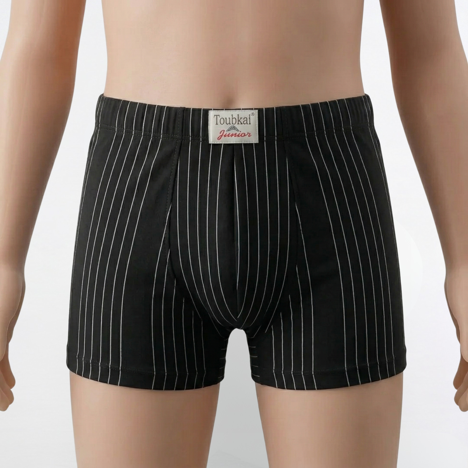 Boxer rayé Toubkal Junior – Confort Quotidien & Style Classique