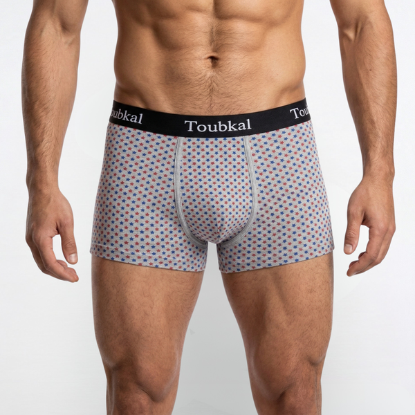 Boxer Toubkal « Édition Étoiles » 100% Coton - 2099