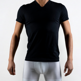 T-shirt Col V Renaissance 100% coton - 2117