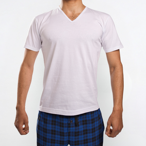 T-shirt Col V Renaissance 100% coton - 2117