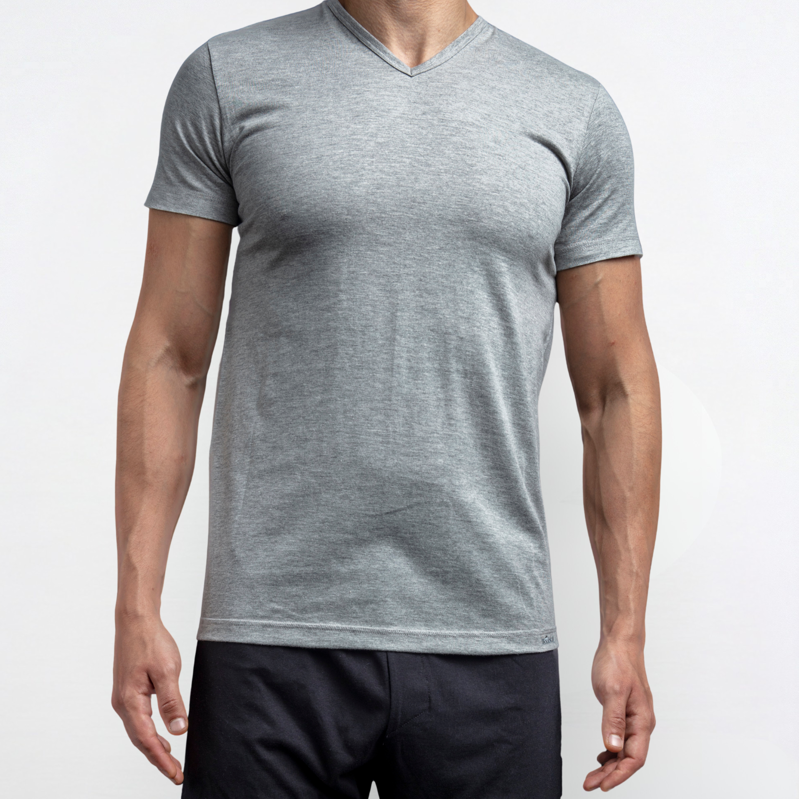 T-shirt Col V Renaissance 100%coton élasthanne - 2005