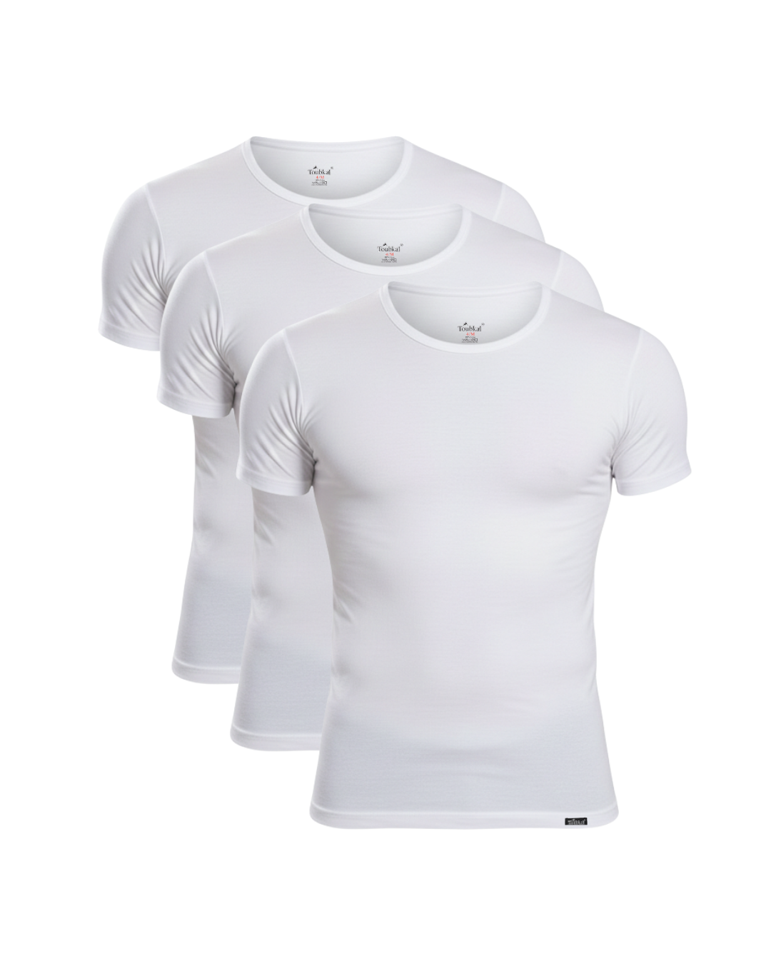 Pack de 3 T-shirt Col Rond renaissance Coton Elasthane - 2004