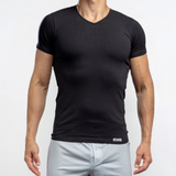 T-shirt Col V Renaissance 100%coton élasthanne - 2005