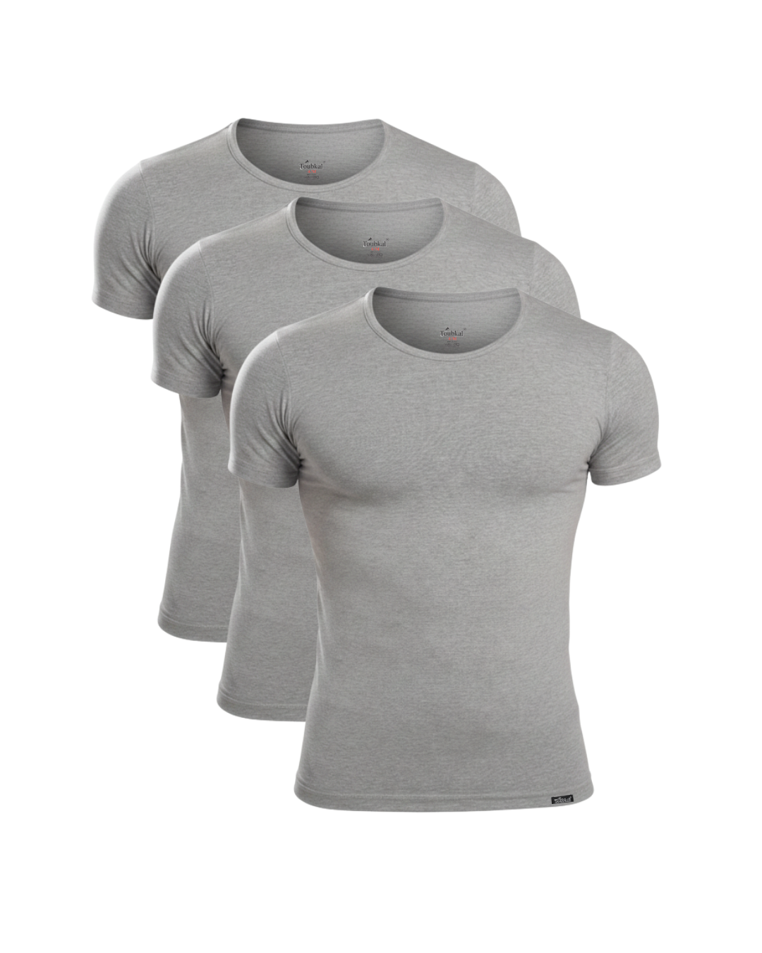 Pack de 3 T-shirt Col Rond renaissance Coton Elasthane - 2004