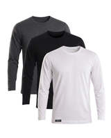 Pack 3 T-shirt Col rond manches longue renaissance 100% Coton - 2024
