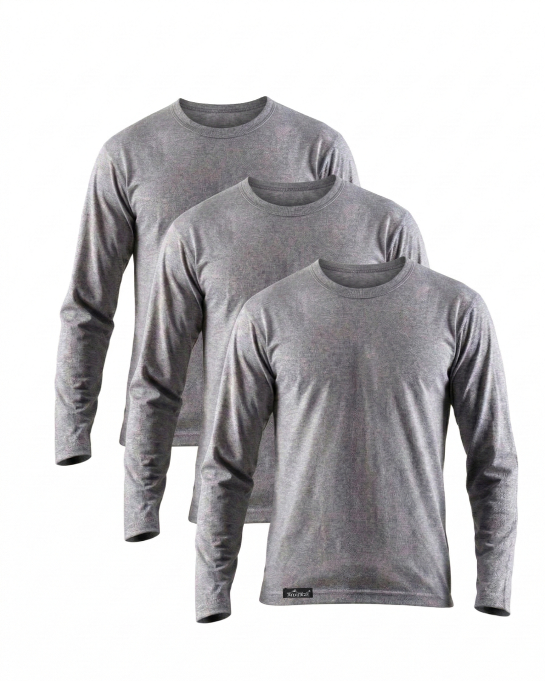 Pack 3 T-shirt Col rond manches longue renaissance 100% Coton - 2024