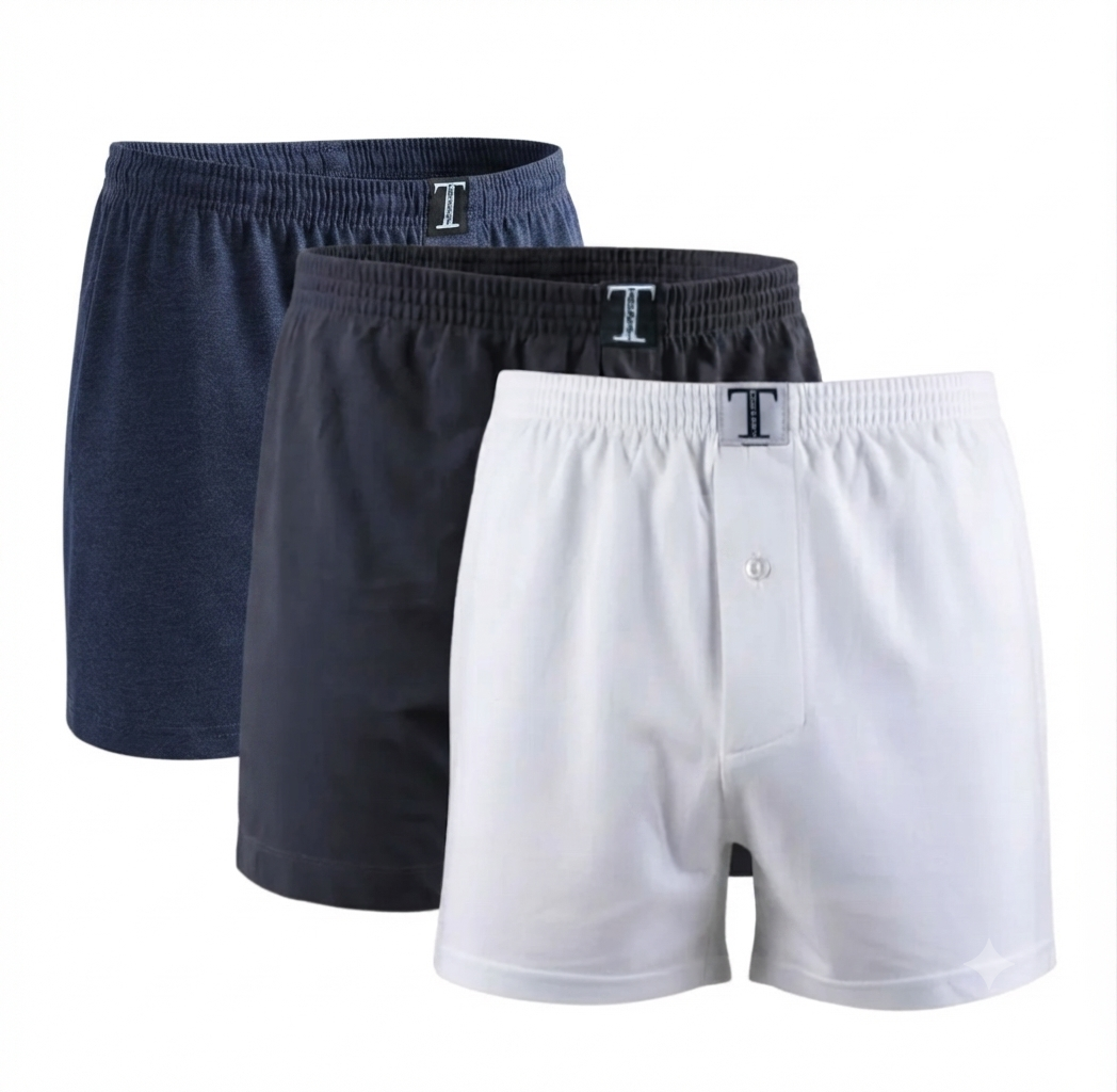 Pack de 3 Caleçon Toubkal 100% Coton - 2050