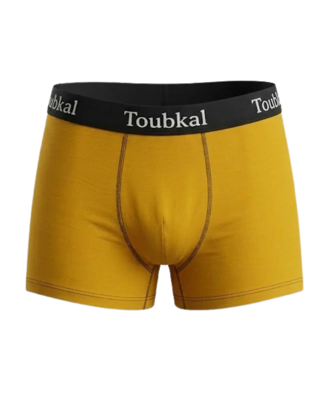 Boxer en couleur uni Toubkal Junior en coton elasthane - 4047