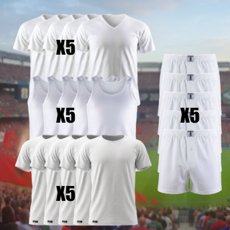 Pack Omrah Manasik 20 pièces 100% Coton - 2236