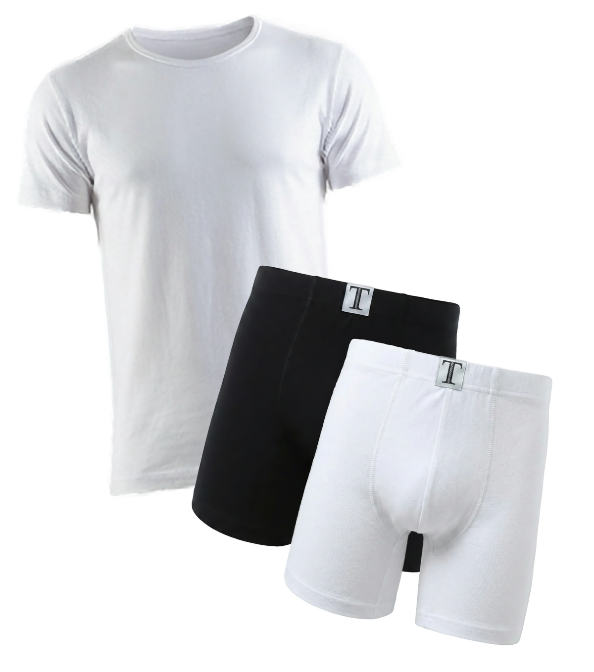 Pack Essentiel 1 T-shirt + 2 Boxer