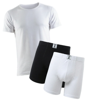 Pack Essentiel 1 T-shirt + 2 Boxer